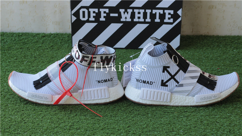 OFF-WHITE x Adidas NMD City Sock Real Boost